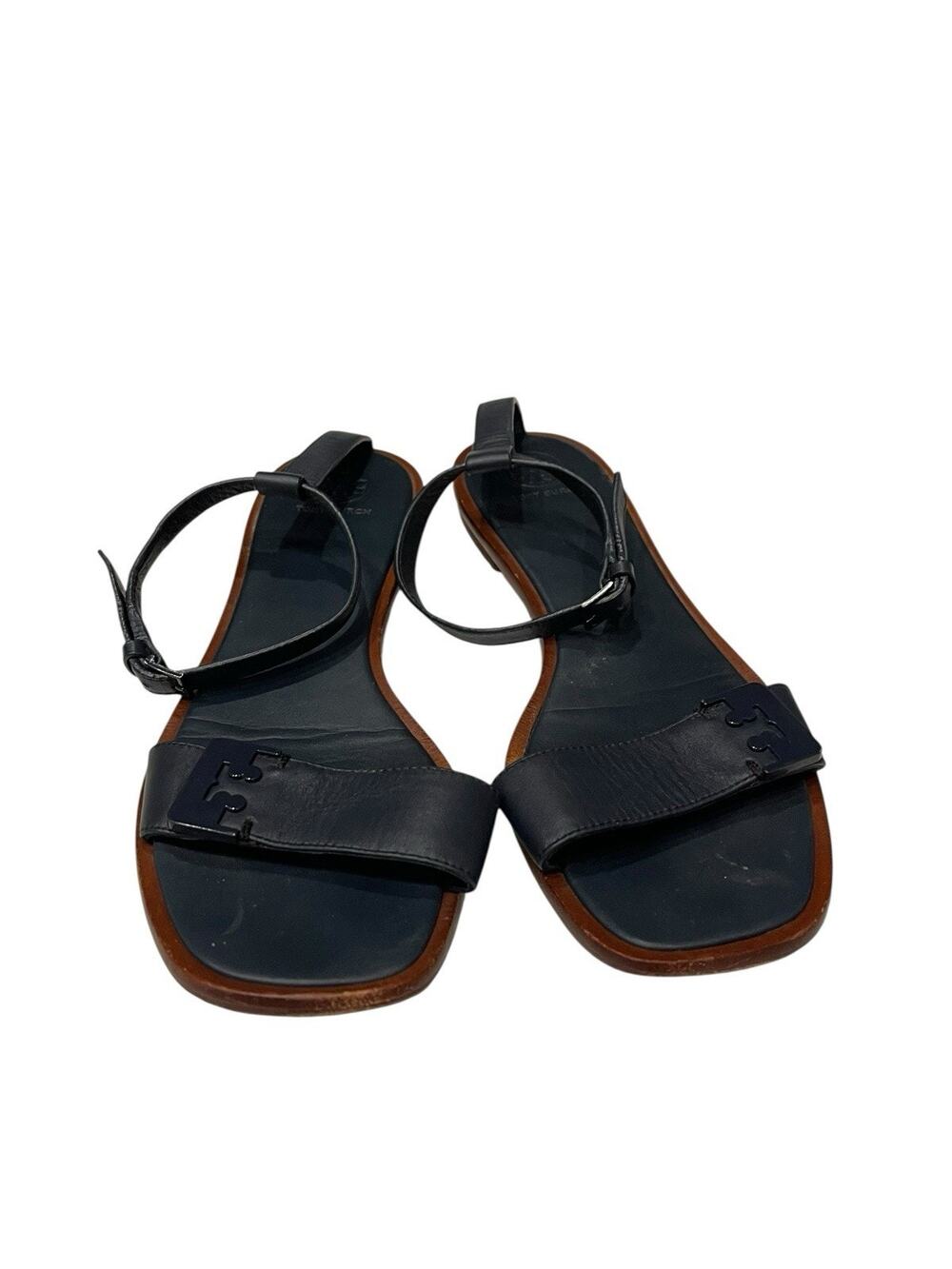 Tory Burch Gabrielle sandals with ankle strap Bright Navy size 8.5